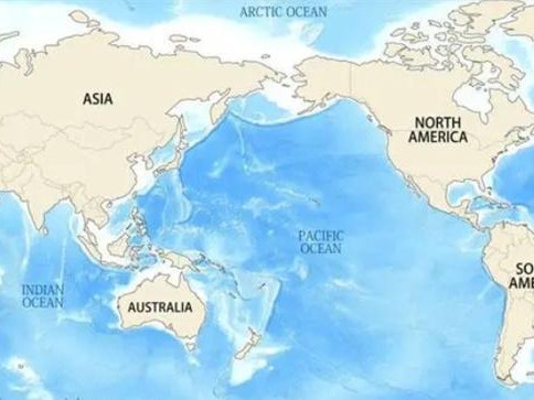 太平洋面积超乎想象 与世界地图严重不符 占据地表近一半