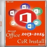 Office 2013-2024 C2R Install中文版7.7.7.7(Office组件下载激活工具)