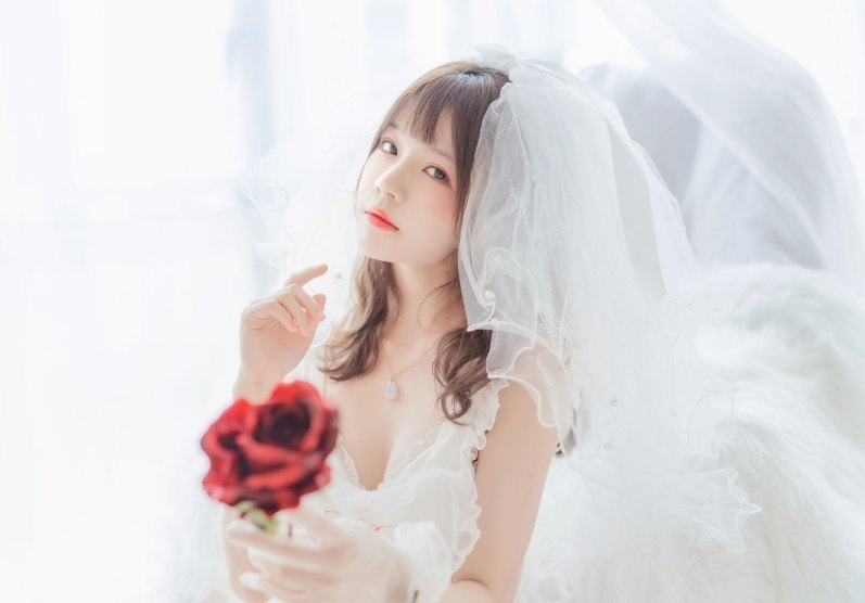 轻纱飘逸,梦幻迷离——桜桃喵《轻纱》的浪漫演绎 第3张 轻纱飘逸,梦幻迷离——桜桃喵《轻纱》的浪漫演绎 第3张