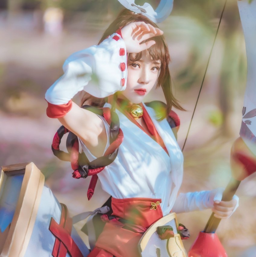 桜桃喵《王者荣耀 伽罗COS》:从可爱少女到战场女神的完美转身 第3张 桜桃喵《王者荣耀 伽罗COS》:从可爱少女到战场女神的完美转身 第3张