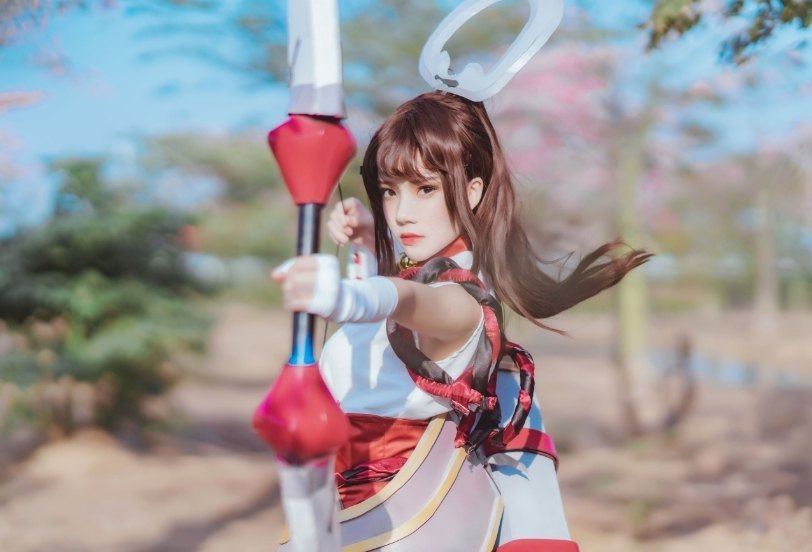 桜桃喵《王者荣耀 伽罗COS》:从可爱少女到战场女神的完美转身 第1张 桜桃喵《王者荣耀 伽罗COS》:从可爱少女到战场女神的完美转身 第1张