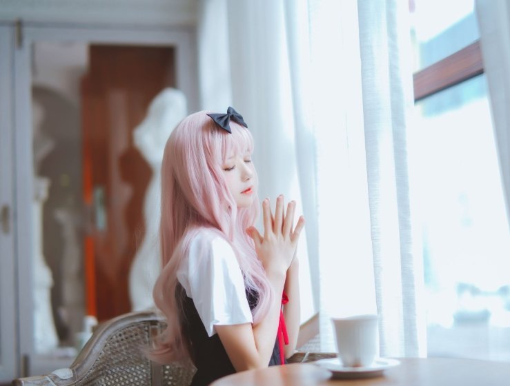 桜桃喵《藤原千花》——甜美与俏皮的完美融合 第1张 桜桃喵《藤原千花》——甜美与俏皮的完美融合 第1张