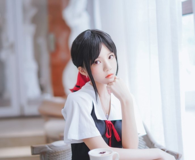 桜桃喵的《四宫辉夜》——那份甜美与神秘的交融 第1张 桜桃喵的《四宫辉夜》——那份甜美与神秘的交融 第1张