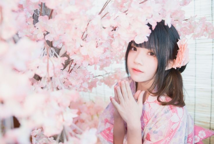 桜桃喵《双人本》—穿越春日桃花的轻盈舞步 第2张 桜桃喵《双人本》—穿越春日桃花的轻盈舞步 第2张
