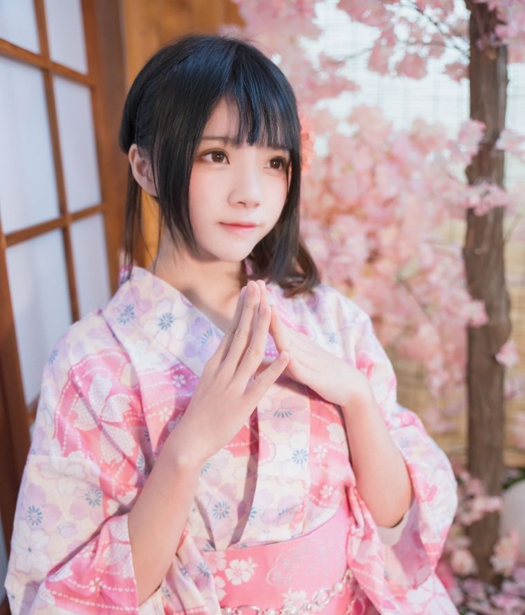 桜桃喵《双人本》—穿越春日桃花的轻盈舞步 第3张 桜桃喵《双人本》—穿越春日桃花的轻盈舞步 第3张