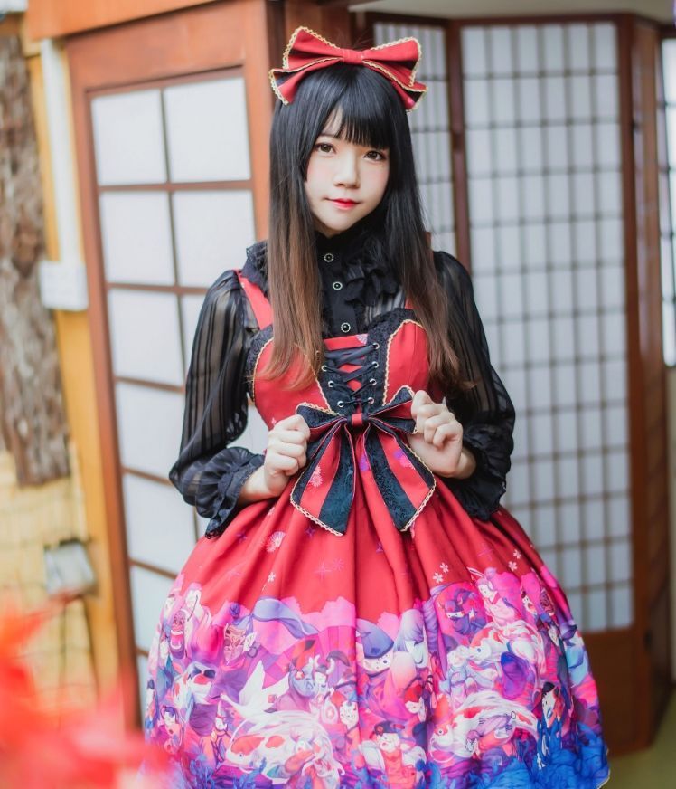 桜桃喵《和风lolita》:化身日式洛丽塔,优雅与俏皮并存 第2张 桜桃喵《和风lolita》:化身日式洛丽塔,优雅与俏皮并存 第2张