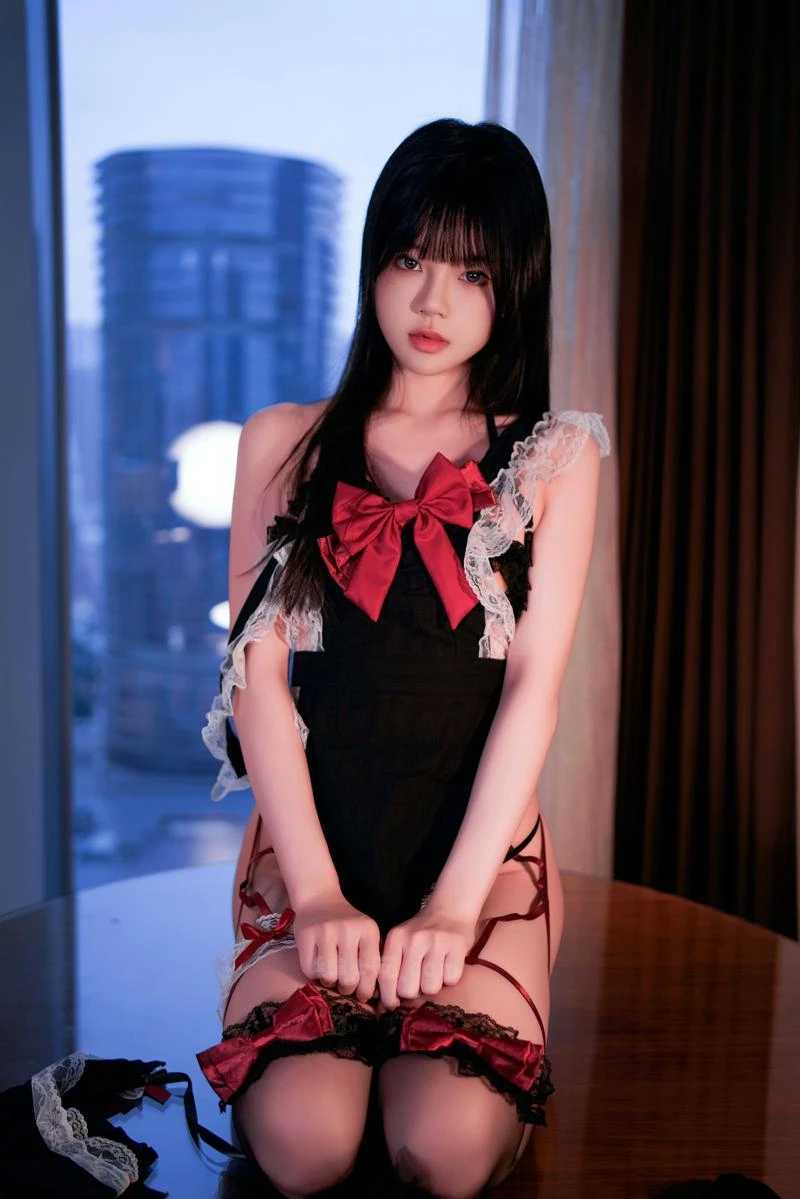 桜桃喵新作《蝴蝶结》:红黑蕾丝与极致纯欲的碰撞,这波安利老司机必入! 第1张 桜桃喵新作《蝴蝶结》:红黑蕾丝与极致纯欲的碰撞,这波安利老司机必入! 第1张