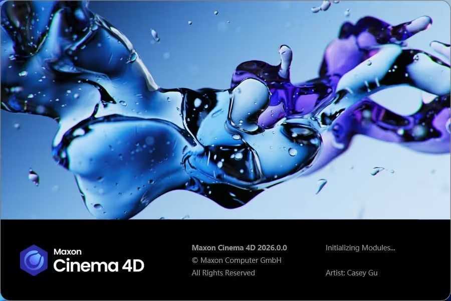 C4D动画制作 | Maxon Cinema 4D v2026.3.3 C4D2026 中文激活版 第1张 C4D动画制作 | Maxon Cinema 4D v2026.3.3 C4D2026 中文激活版 第1张